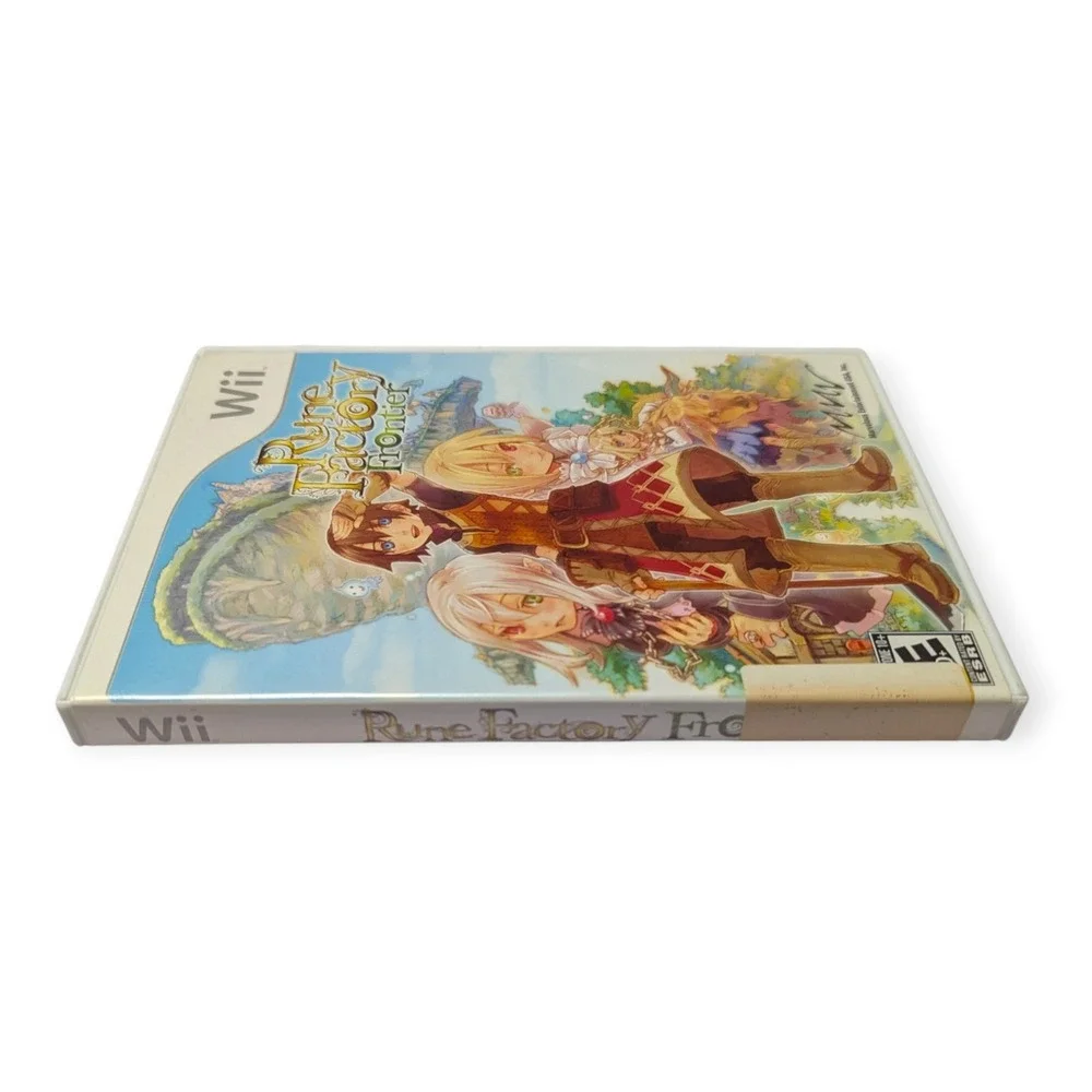 Rune Factory Frontier Nintendo Wii XSEED Games RPG Simulation E10+ 2009 NTSC-U